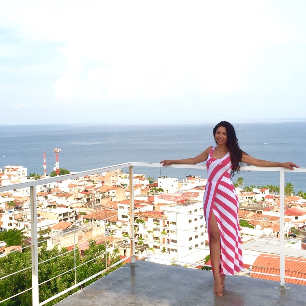 BEBE maxi dress